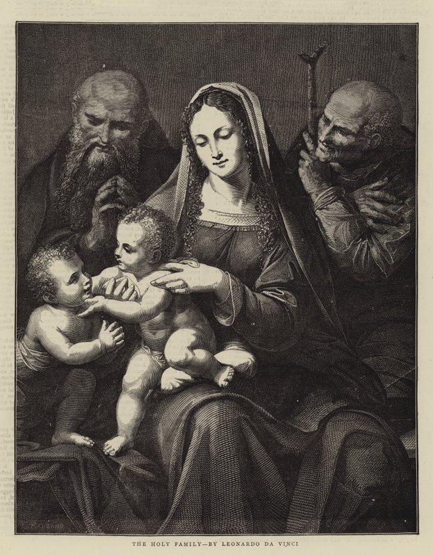 The Holy Family by Charles Maurand