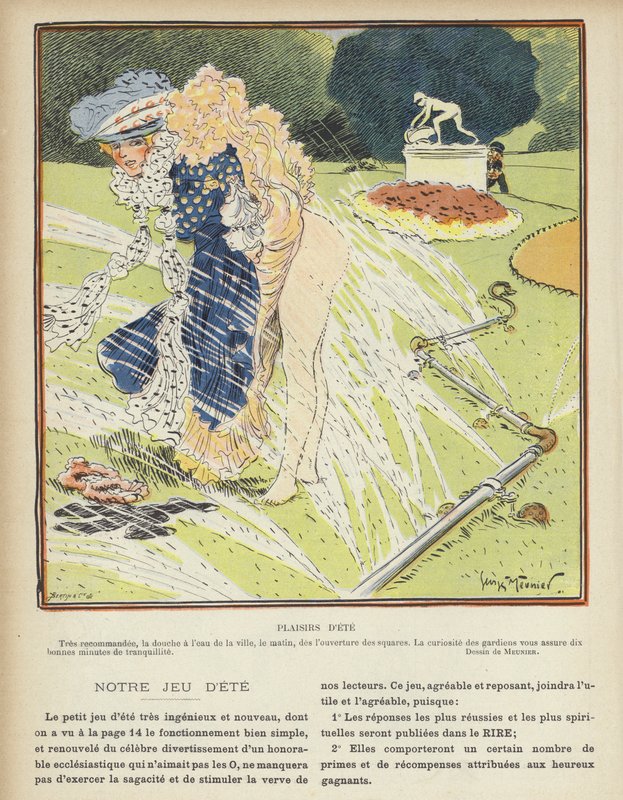 Illustration for Le Rire by Charles Meunier