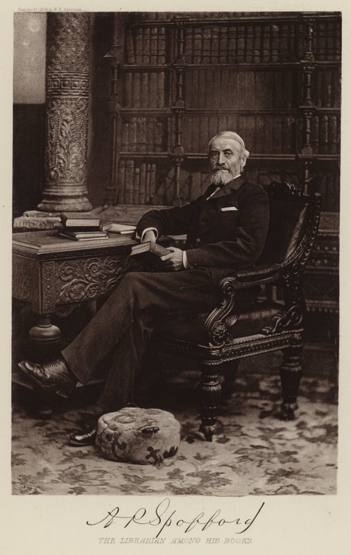 Librarian Spofford by Charles Milton Bell