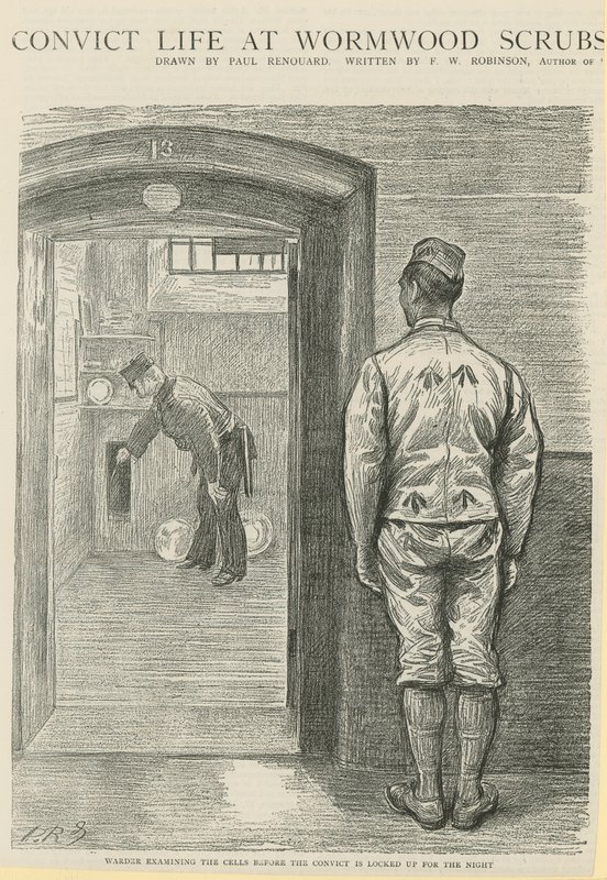 Convict life at Wormwood Scrubs by Charles Paul Renouard