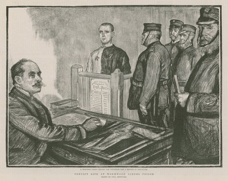 Convict life at Wormwood Scrubs Prison by Charles Paul Renouard