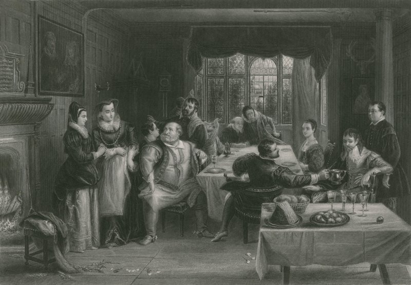 Falstaff and his Friends, the Merry Wives of Windsor by Charles Robert Leslie
