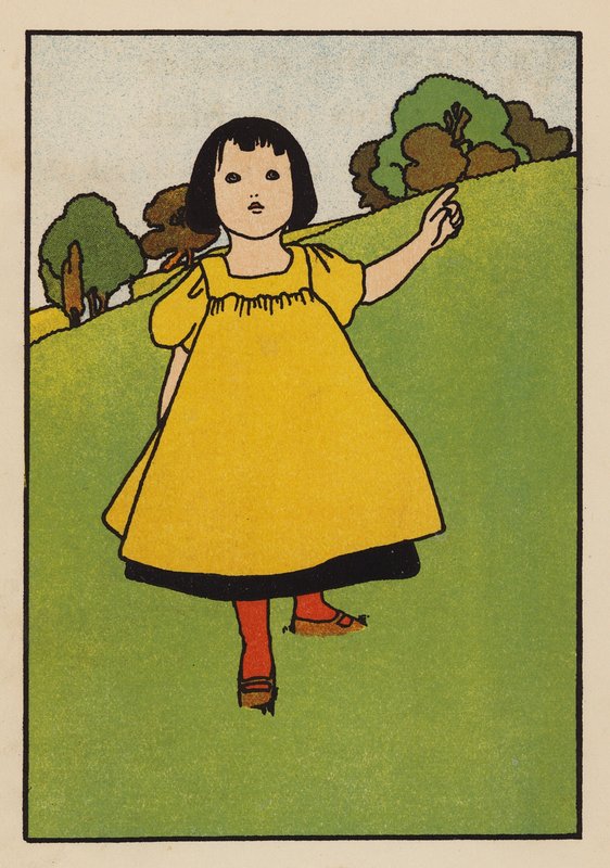 Illustration for Babes and Birds by Charles Robinson