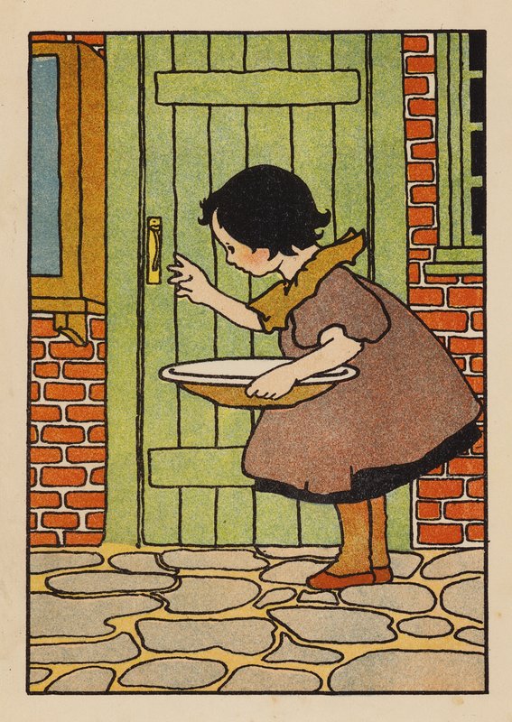 Illustration for Babes and Birds by Charles Robinson