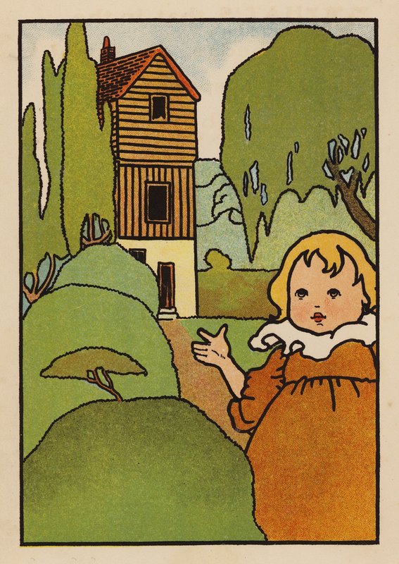Illustration for Babes and Birds by Charles Robinson