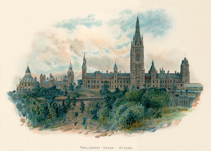 Parliament House, Ottawa by Charles Wilkinson