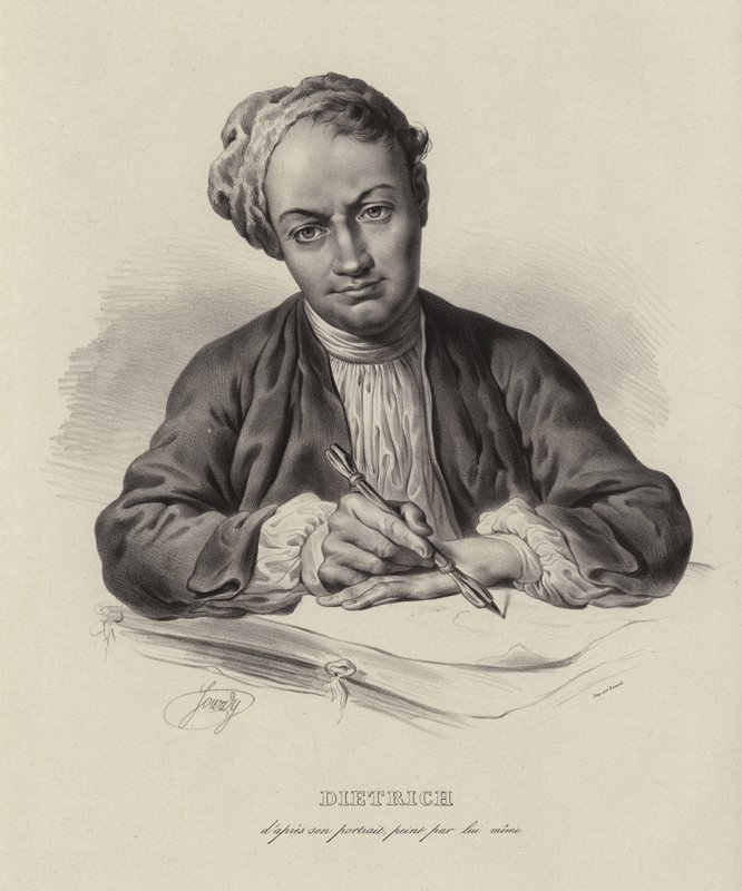 Christian Wilhelm Ernst Dietrich, German artist by Christian Wilhelm Ernst Dietrich