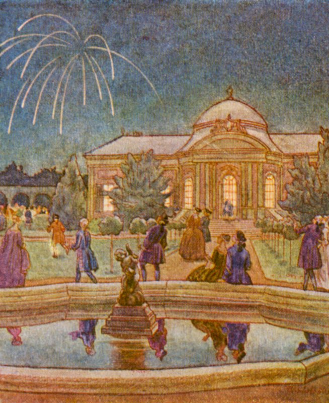 Fireworks by Christophe (1856 1945)