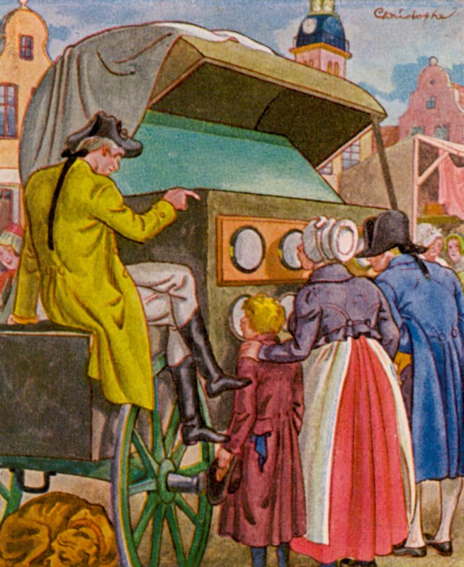 Peep Box Man by Christophe (1856 1945)