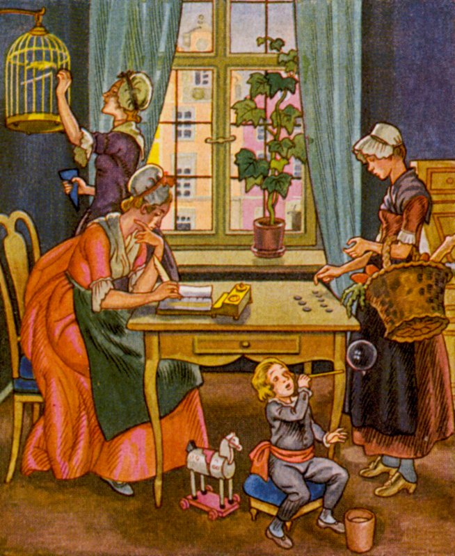 Household Accounting by Christophe (1856 1945)