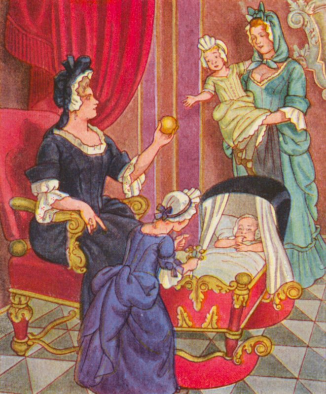 Nursery by Christophe (1856-1945)