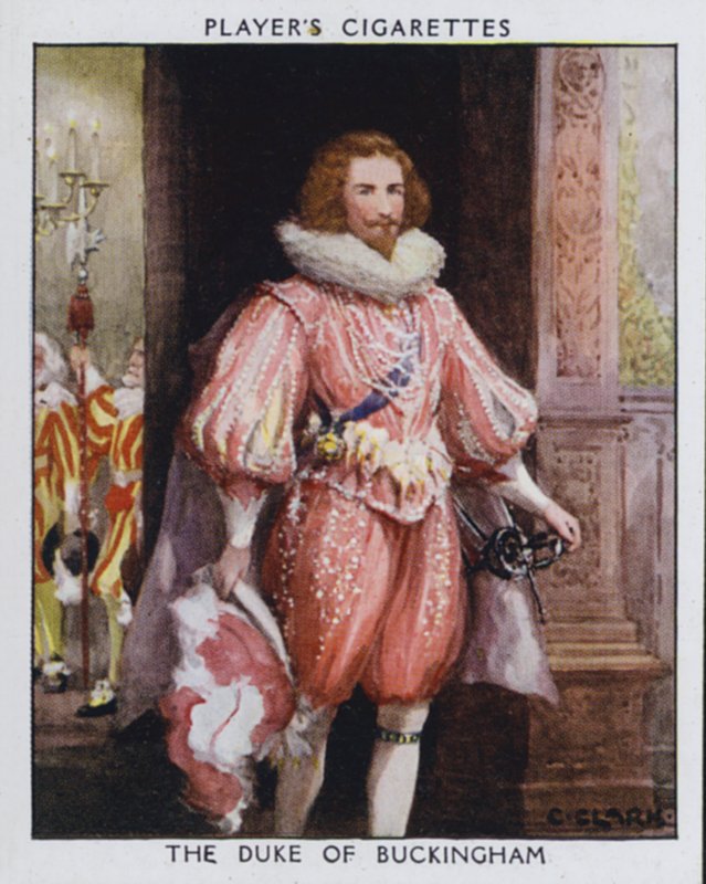 The Duke of Buckingham, Steenie, favourite of King James I by Christopher (after) Clark