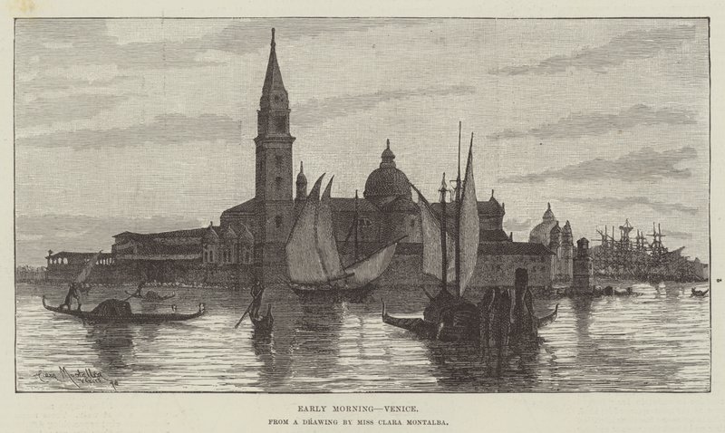 Early Morning, Venice by Clara Montalba