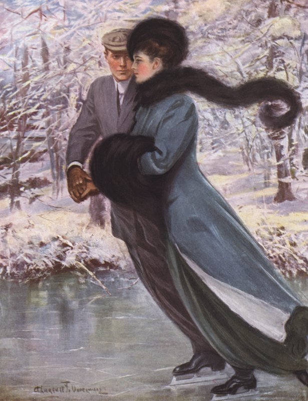 Love laughs at winter by Clarence F. Underwood