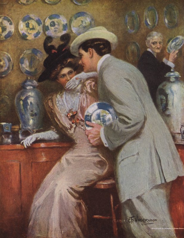 Not Here by Clarence F. Underwood