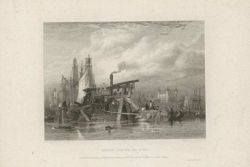 Ballast Dredger by Clarkson Frederick Stanfield