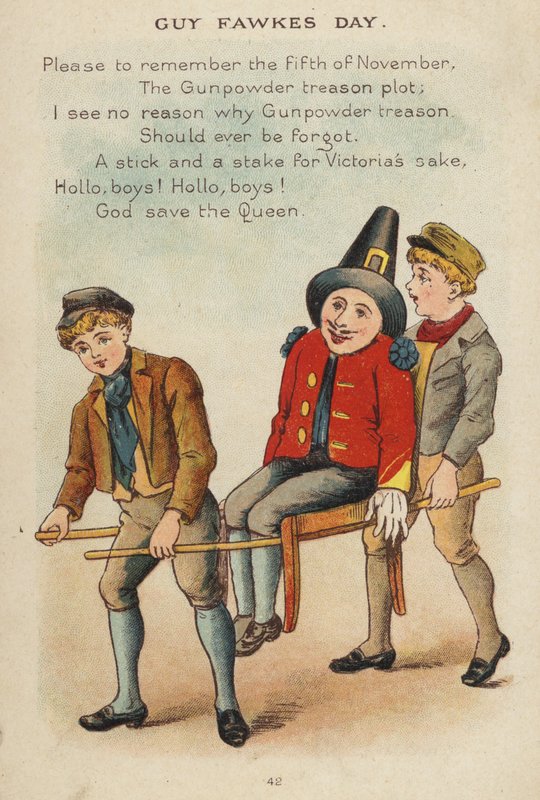 Nursery Rhyme: Guy Fawkes Day by Constance Haslewood