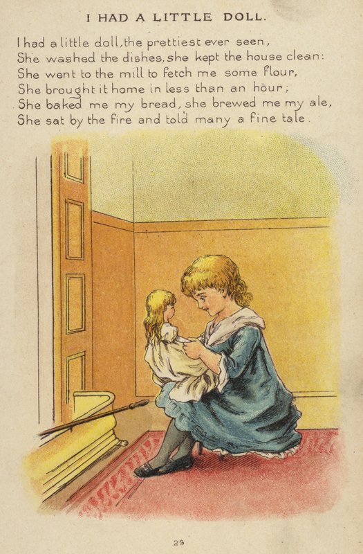 Nursery Rhyme: I Had A Little Doll by Constance Haslewood