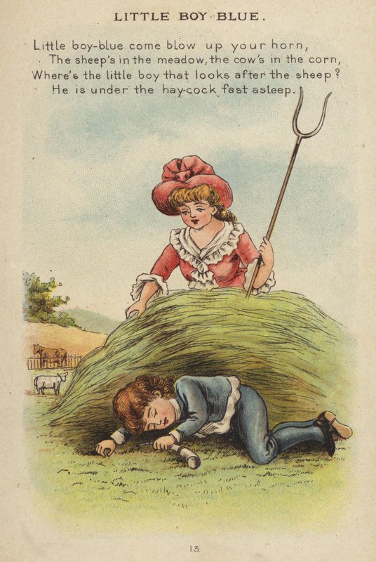 Nursery rhyme: Little Boy Blue by Constance Haslewood