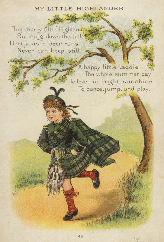 Nursery Rhyme: My Little Highlander by Constance Haslewood