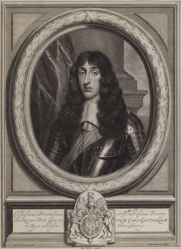 Henry Stuart, Duke of Gloucester, Youngest Son of King Charles I by Cornelis II Van Dalen
