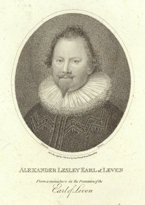 Portrait of Alexander Leslie, Earl of Leven by Cornelius Janssen van Ceulen