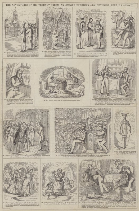 The Adventures of Mr Verdant Green, an Oxford Freshman by Cuthbert Bede