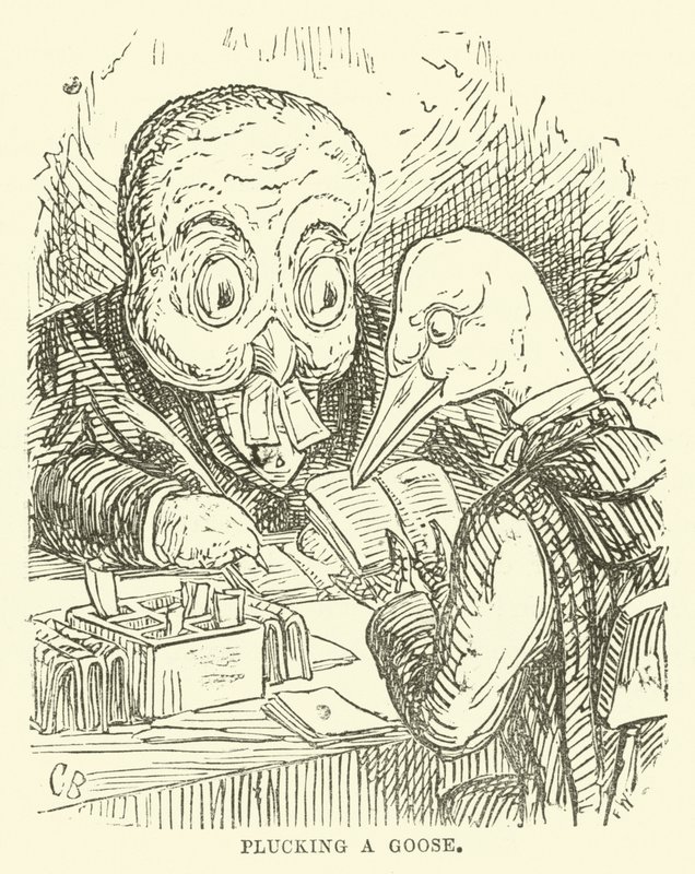 Illustration for Little Mr Bouncer and His Friend Verdant Green by Cuthbert Bradley