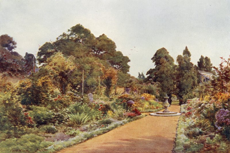 The Centre Walk, Claremont, looking North by Cyril Ward