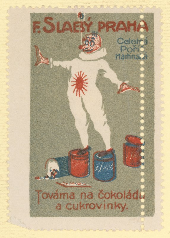 F Slaby chocolate and sugar confectionery factory, Prague by Czech School