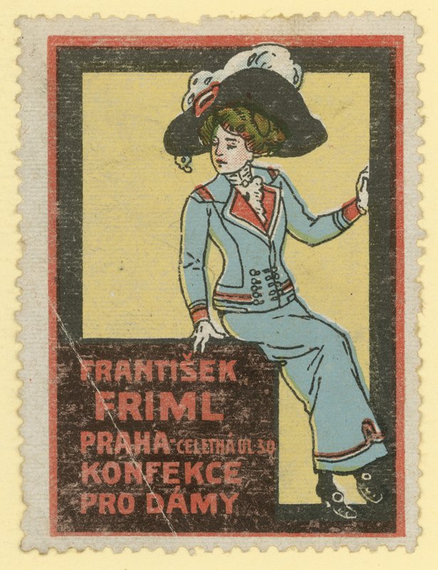 Frantisek Friml womens clothes, Prague by Czech School