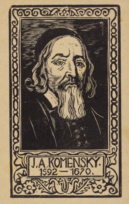 John Amos Comenius, Czech teacher, educator and writer by Czech School