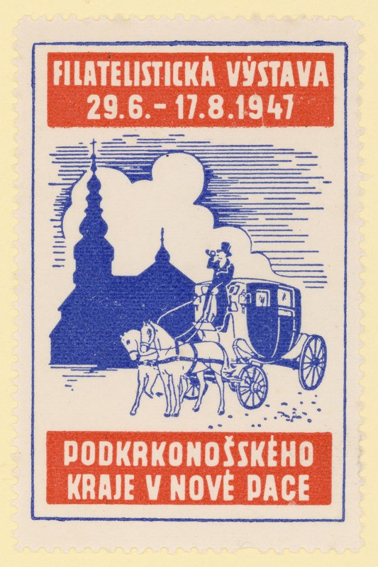 Philatelic exhibition, Czechoslovakia, 1947 by Czech School