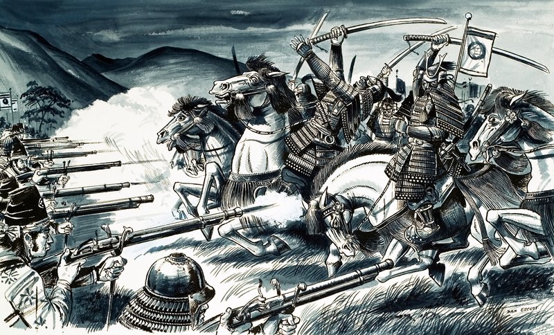 The Battle of Nagashino in 1575 by Dan Escott