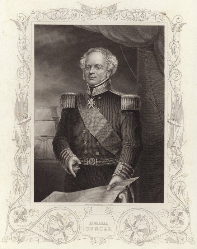 Admiral Dundas by Daniel John. Pound