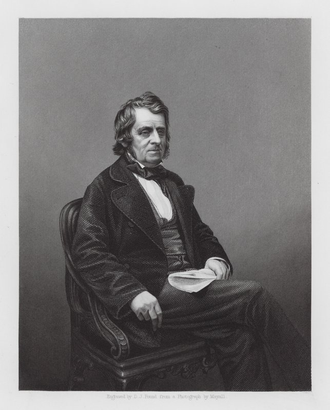 John Arthur Roebuck, British politician by Daniel John. Pound