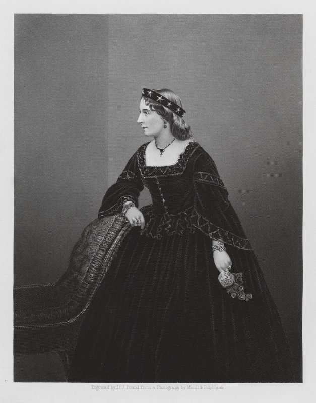 Lydia Thompson, English Dancer and Actress by Daniel John. Pound