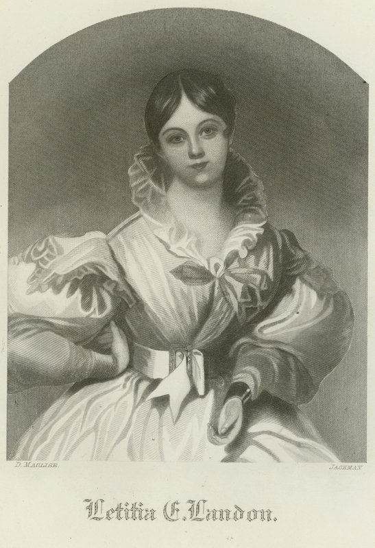 Letitia Elizabeth Landon by Daniel Maclise