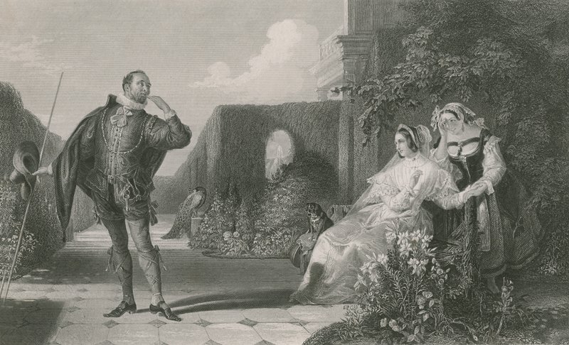 Malvolio, Twelfth Night by Daniel Maclise