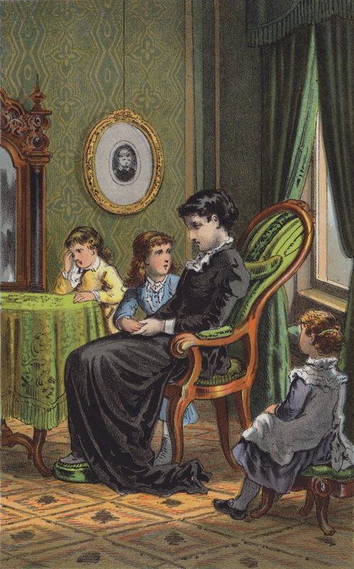 The Mother and Her Children by Danish School