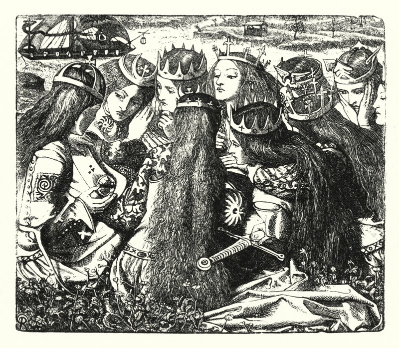 The Palace of Art by Dante Gabriel (after) Rossetti