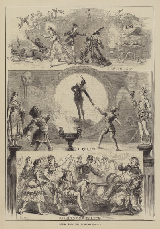 Scenes from the Pantomimes by David Henry Friston