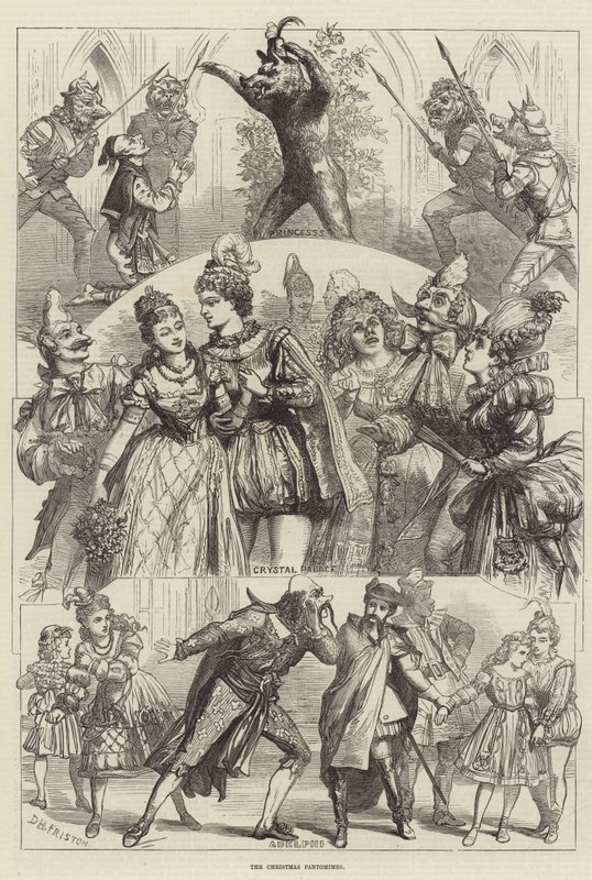 The Christmas Pantomimes by David Henry Friston