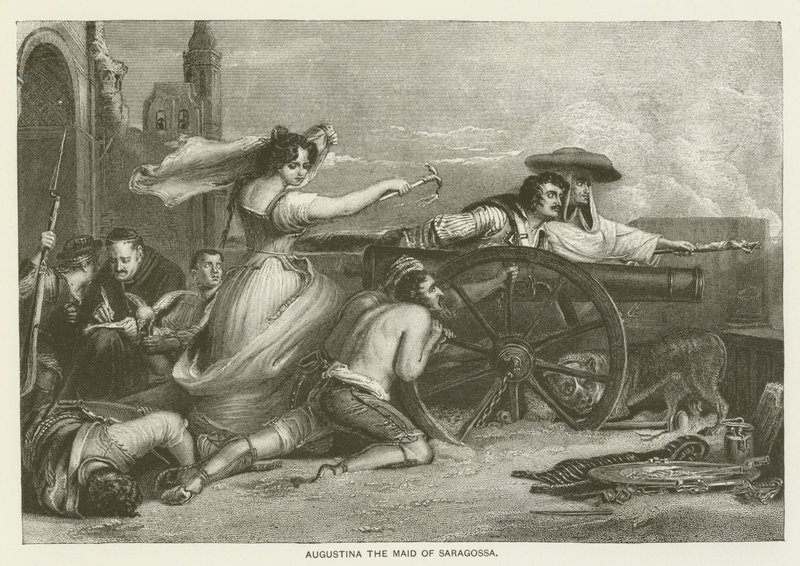 Augustina the Maid of Saragossa by David Wilkie