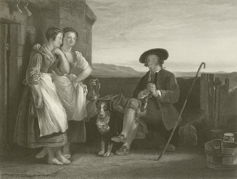 The Gentle Shepherd by David Wilkie