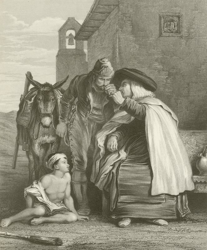 The Guerilla Taking Leave of his Confessor by David Wilkie