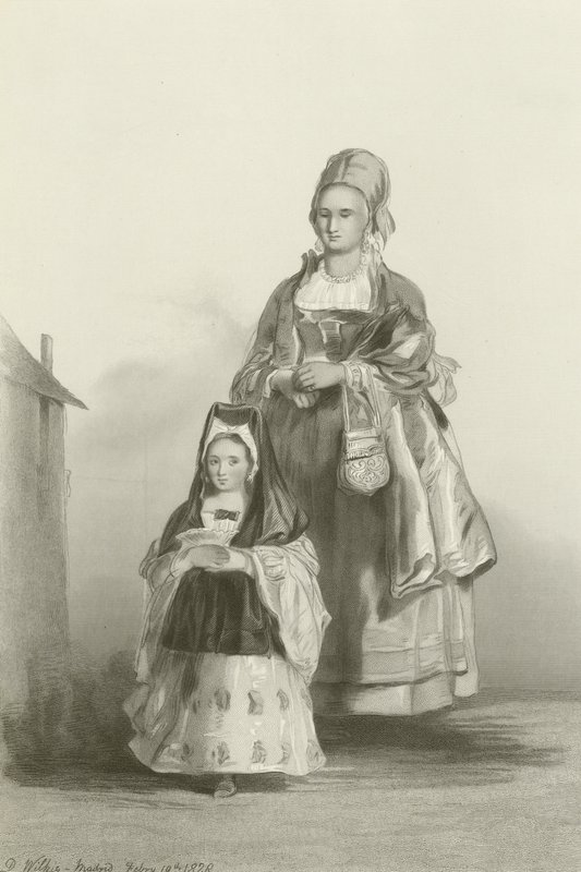 The Senoritta and Her Nurse by David Wilkie