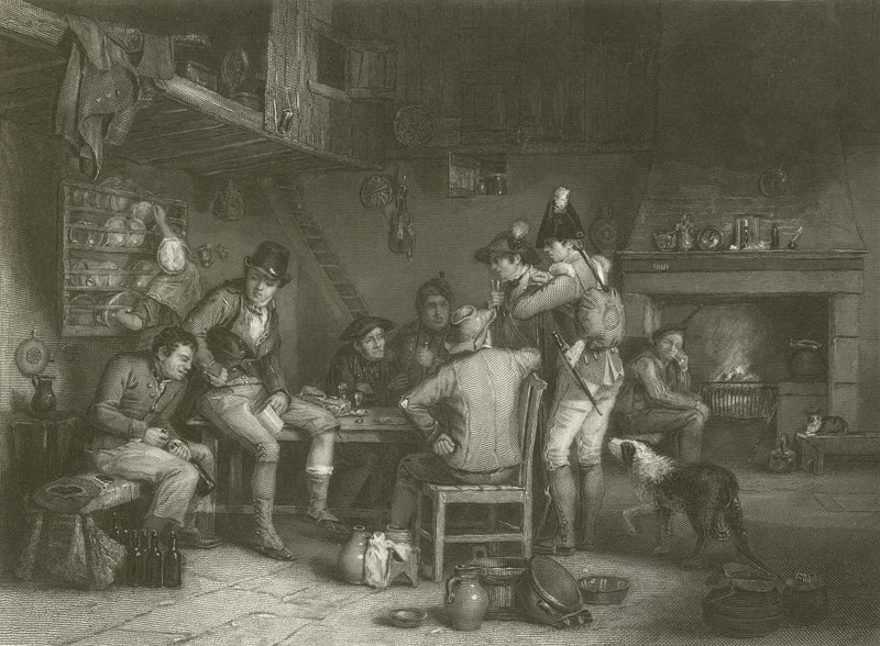 The Village Recruit by David Wilkie