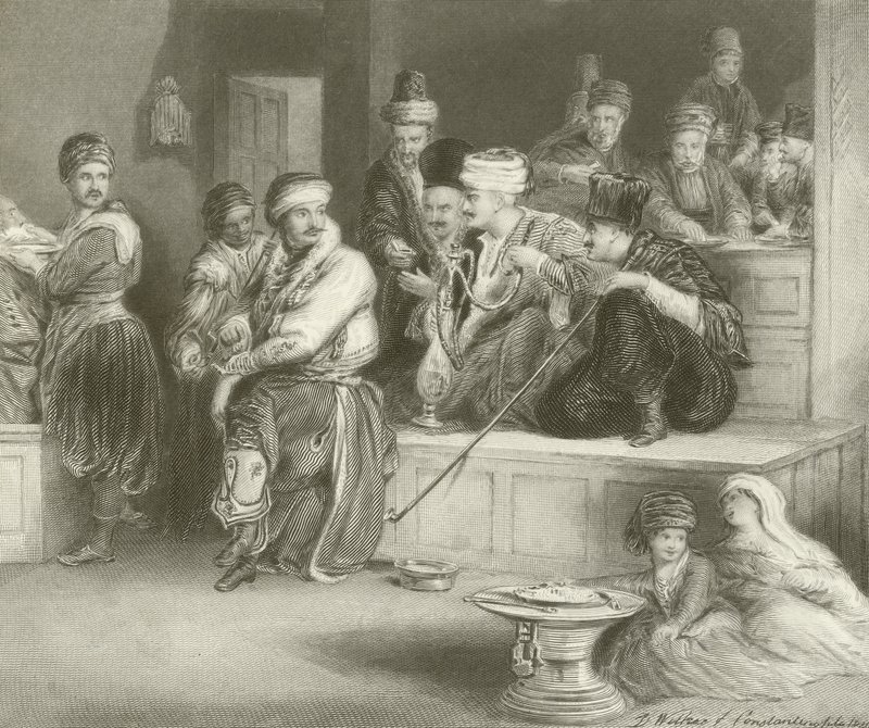 Turkish Courier Relating the News of the Capture of Acre by David Wilkie