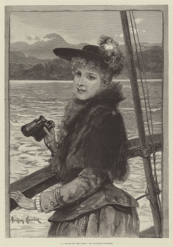 A Cruise on the Lake by Davidson Knowles